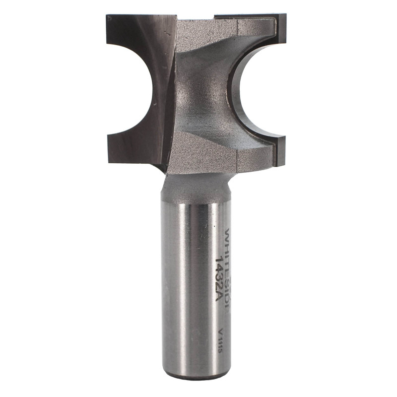 1432A Half Round (Bull Nose) Router Bit 1/2" SH 5/16" R X 5/8" Co X 1" CL 1-1/4" D